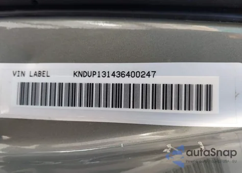 2003 Kia Sedona Ex/Lx from USA, damaged, VIN KNDUP131436400247